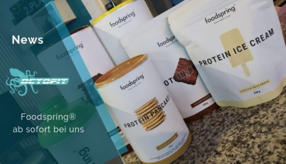Foodspring ab sofort bei uns - Octofit