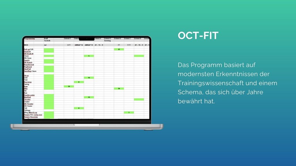 OCT-FIT - Fitnessplan Vorschau 3