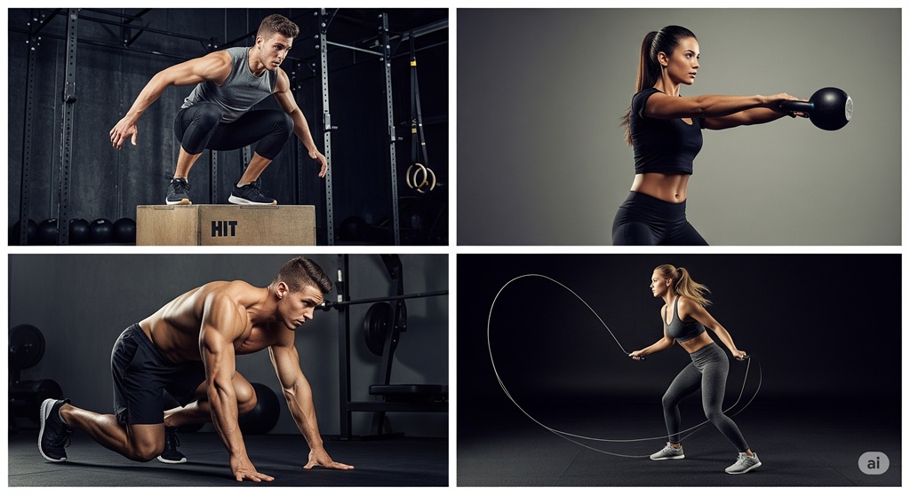 Octofit - HIIT Übungen