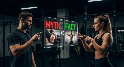 Ein Athleten-Paar widerlegt Mythen im CrossTraining Fakten-Check.