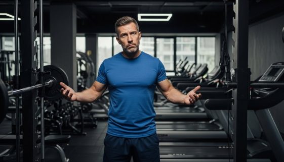 Ein Sportler denkt über die Nachteile von Crosstraining für seine spezifischen Ziele nach.