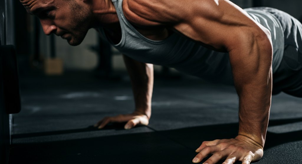 Korrekte Ellenbogenposition bei der Handstand Push Up Progression zur Vermeidung von Verletzungen.