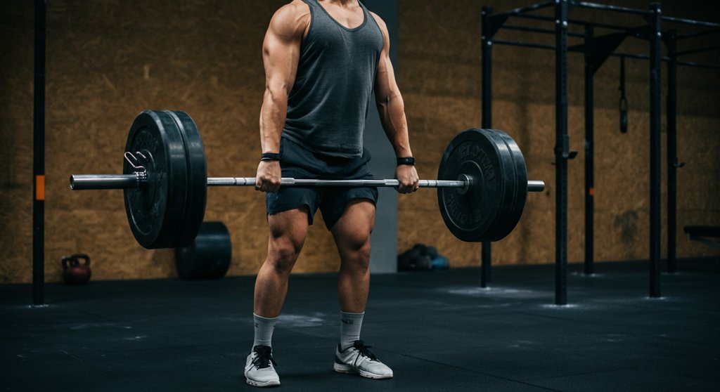 Korrekturübung Hang Snatch zur Vermeidung von frühem Armeinsatz.