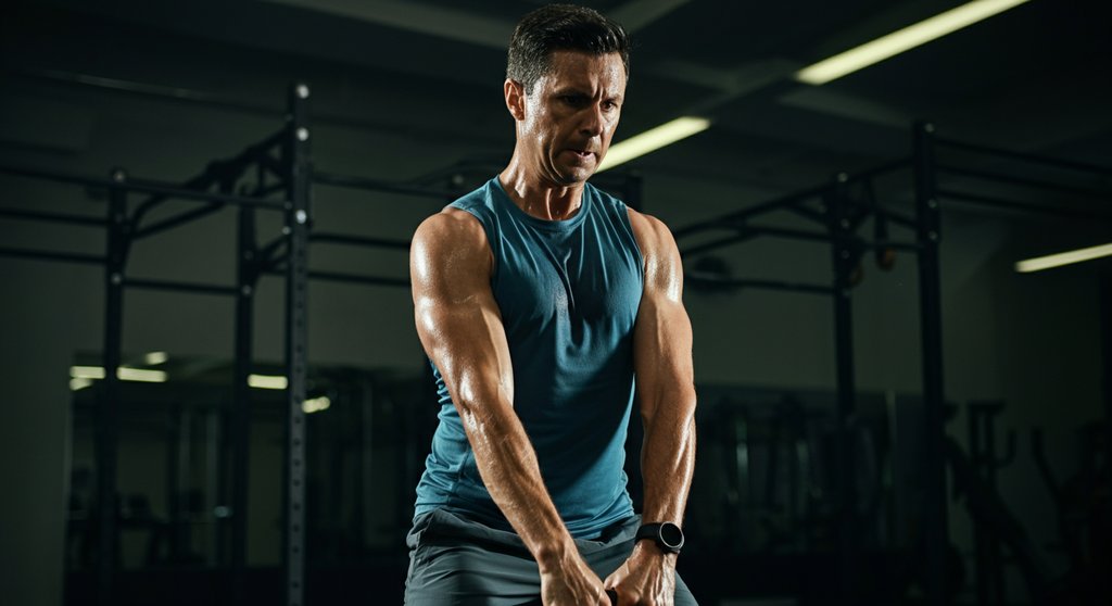 Läufer steigert seine Leistung durch funktionelles Krafttraining als Crosstraining.